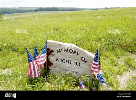 Crash site of flight 93 the air plane that was high jacked on 911 and Stock Photo: 60143511 - Alamy