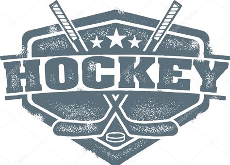 Vintage Hockey Crest Stock Vector by ©daveh900 11965051