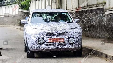 2023 Tata Harrier Facelift Spied - New Front, ADAS Features