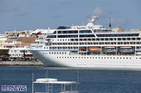 Photos: Cruise Ship Sirena Visits Hamilton - Bernews