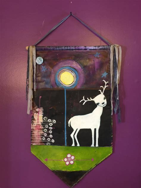 deer wall hanging | kecia deveney