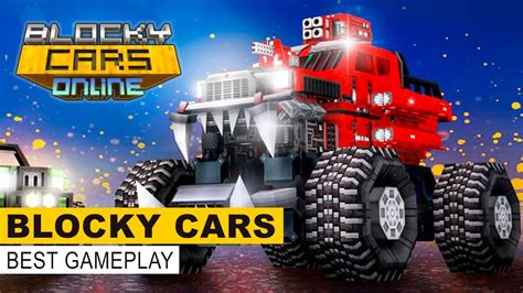 Blocky Cars Online . Gameplay - YouTube