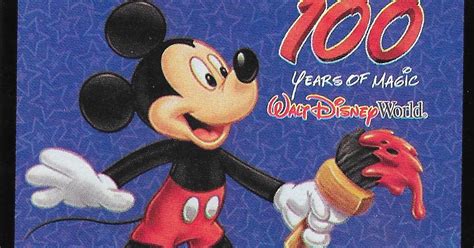 Mickey Mouse 100 Years of Magic Walt Disney World Ticket