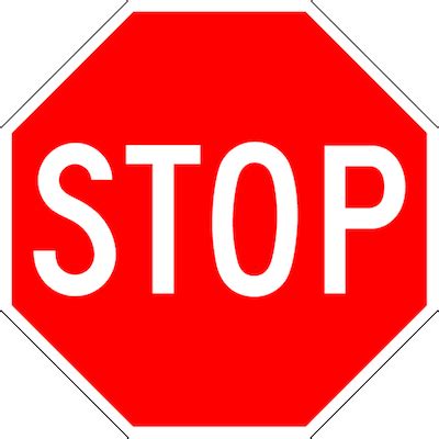 Stop Sign (What To Do, Meaning, Shape, Color)