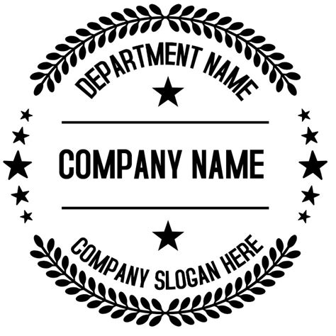 Company Stamp Template | PosterMyWall