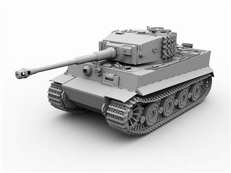 Tiger 1 Tank Model