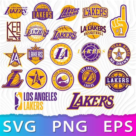 Los Angeles Lakers SVG, Los Angeles Lakers Logo Vector, LA L - Inspire ...