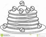 Pancake Coloring Pages At GetColoringscom  Free Printable Colorings sketch template