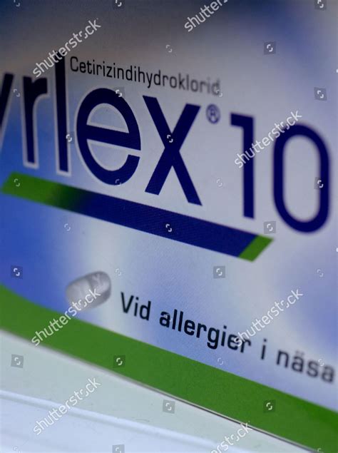 Zyrlex Allergy Medicine Photographed Pharmacy Editorial Stock Photo ...