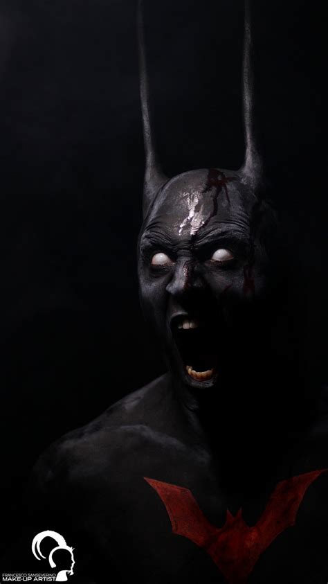 Batman Beyond makeup application and design by Francesco Sanseverino : r/batman