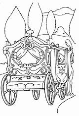 Cinderella Carriage Coloring Pages  Home sketch template