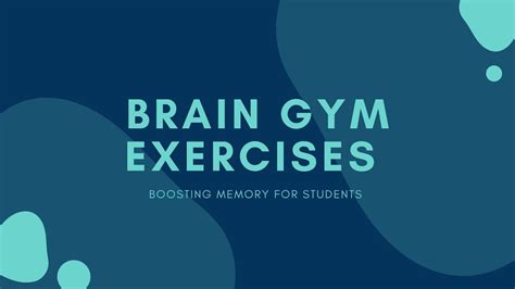 Brain Gym Exercises - YouTube