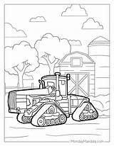 Tractor Coloring Pages For Toddlers sketch template