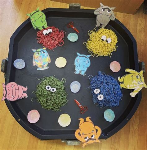 Pin on Big Emotions | Tuff tray, Eyfs activities, Monster activities