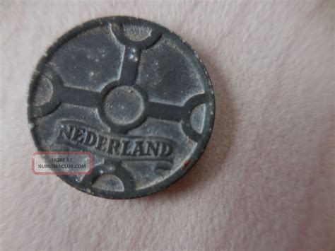 Wwii 1943 Nederland 1 Cent Coin