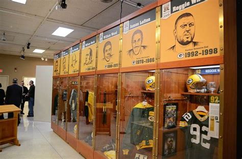 Packers Hall of Fame Exhibit at Neville Public Museum. The exhibit will be open for fans while ...