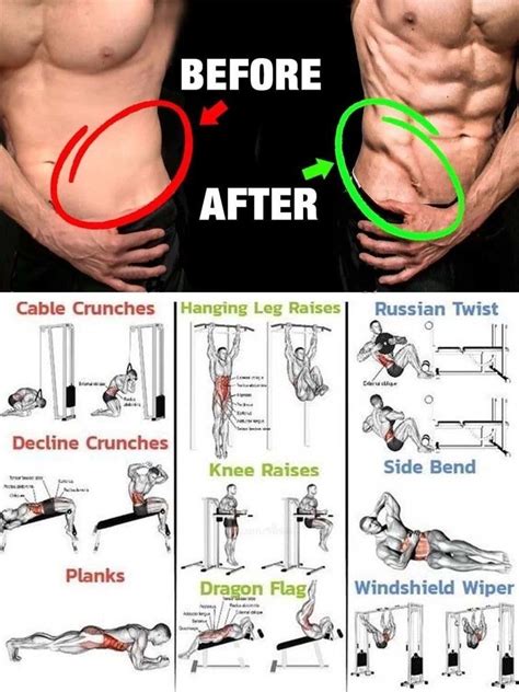 How to Training Obliques Muscles & Tips, Routine - ABS Exercises | Gym Guide | Abs workout, Gym ...