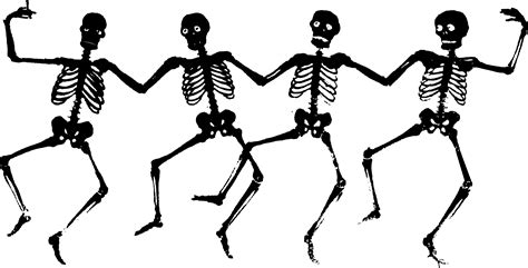 Clipart Halloween Skeleton - Viewing Gallery