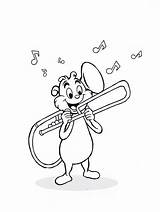 10  Free Trombone Coloring Pages For Fun And Creativity sketch template