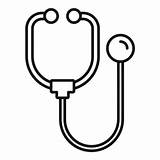 Stethoscope Art PNG Image Instrument Clip Art Clipart  sketch template