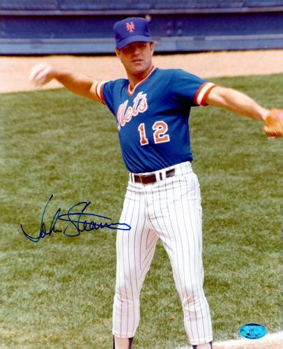 John Stearns autographed 8x10 Photo (New York Mets)