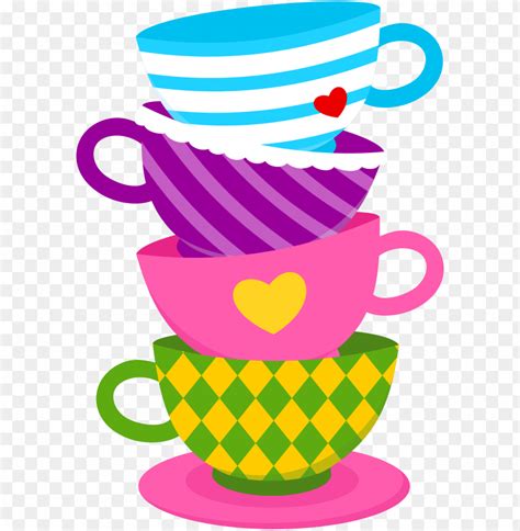alice in wonderland tea cups png - alice in wonderland tea cups clipart PNG image with ...