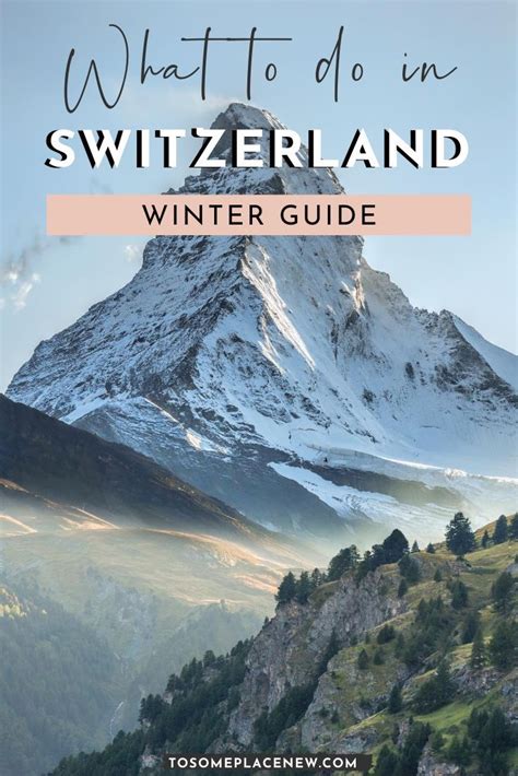 12 Absolute Best Places to visit in Switzerland in Winter | Switzerland ...