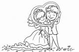 Spose Brautpaar Caricatura Sposa Colorea Malvorlage Kategorien Getrouwd  sketch template