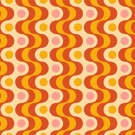 Free Vector | Geometric groovy pattern