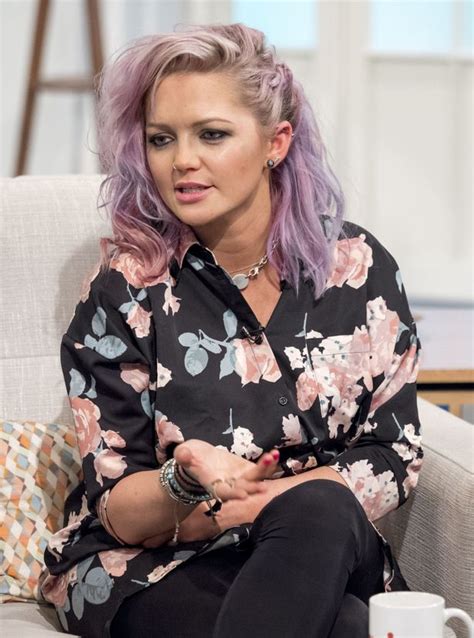 S Club 7 star Hannah Spearritt films her first scenes on EastEnders set ...