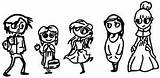 Characters Color Coloring Page  Wecoloringpagecom sketch template