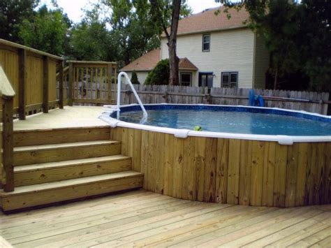 Pool Deck Plans 24 Foot Round Design | Ponds, pools, water features | Pinterest