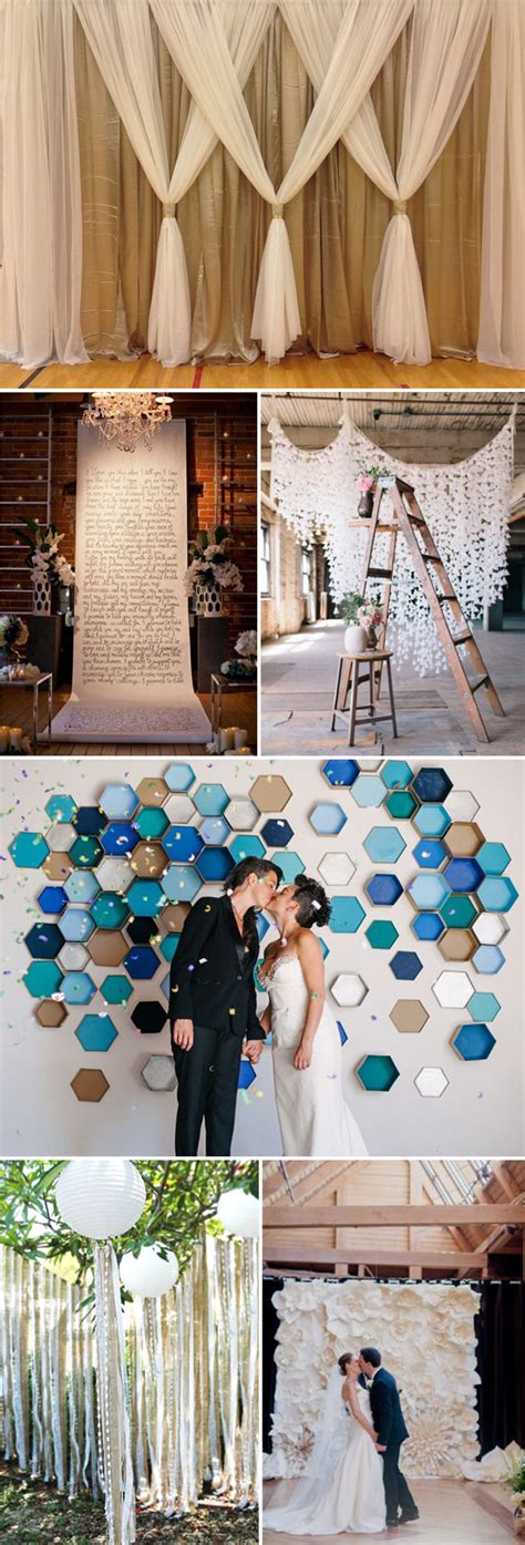 Top 20 Unique Backdrops for Wedding Ceremony Ideas ...