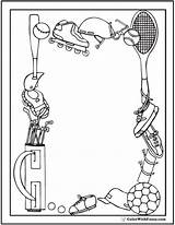 Free Printable Sports Coloring Pages Unleash Your Inner Athlete On Paper sketch template