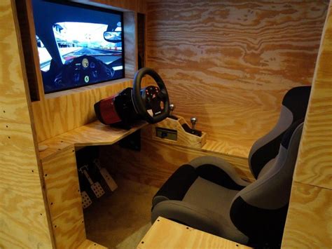 "Insane DIY Video-Game Racing Cockpit" BUILDING PLANS - DIY Plans ONLY ...