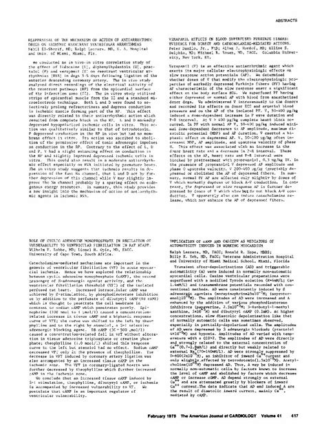 (PDF) Reappraisal of the mechanism of action of antiarrhythmic drugs on ischemic reentrant ...