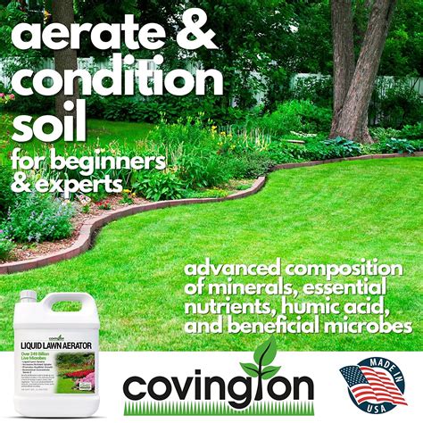 Buy Liquid Aerator (32oz) - Liquid Lawn Aerator Loosens & Conditions Compacted Soil for ...