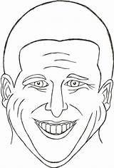 Smiley Man Face Coloring Page  Download Print Or Color Online For Free sketch template