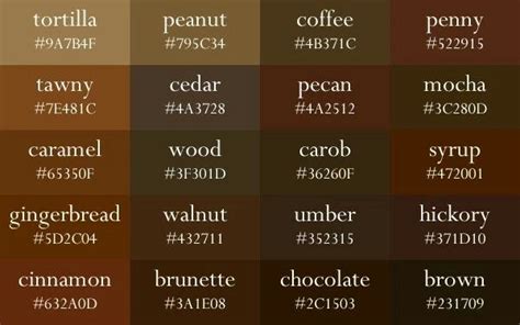 [Get 31+] Paint Color Names Brown