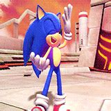 Sonic the Hedgehog: Gif Collection of Sonic laughing