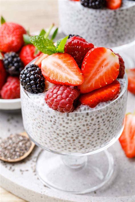 Easy 3-Ingredient Chia Seed Pudding with Almond Milk - Healthy Substitute