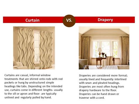 What's The Difference: Curtains vs. Draperies | Custom blinds, Curtains, Curtains, draperies