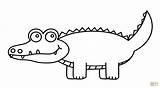 Cute Cartoon Alligator coloring Page  Free Printable Coloring Pages sketch template