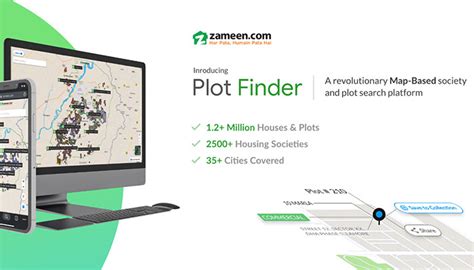 Zameen.com launches new ‘Plot Finder’ tool to facilitate online plot searching - Frontier ...