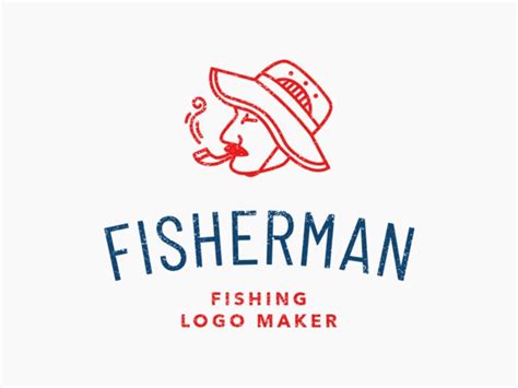 Placeit - Simple Fishing Logo Maker