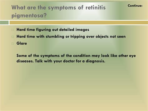 PPT - Retinitis Pigmentosa: Causes, Symptoms, Daignosis, Prevention and Treatment PowerPoint ...