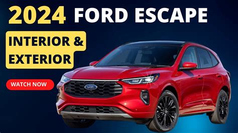 2024 Ford Escape Review | Interior, Exterior, and Price Details - YouTube