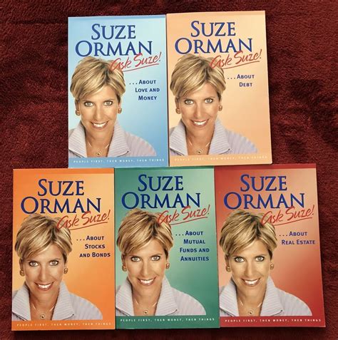 Lot of 5 ASK SUZE! Books by SUZE ORMAN 2007 Paperback Series Financial Reference | Suze orman ...