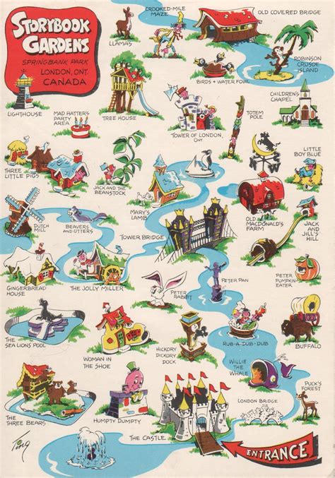 Maps of Storybook Gardens: 1971 and... - Storybook Gardens | Facebook