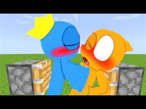 Blue + Orange = ??? - Rainbow Friends - YouTube